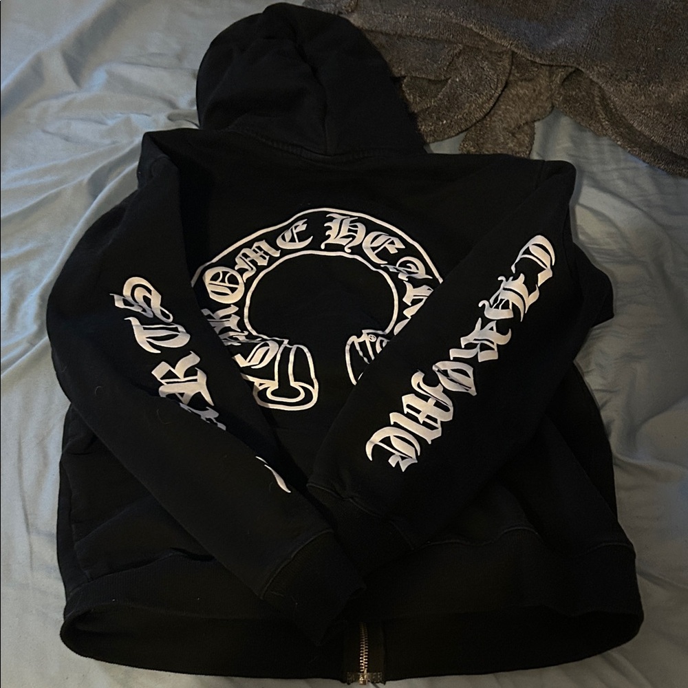 Chrome Hearts Black Graphic Jacket